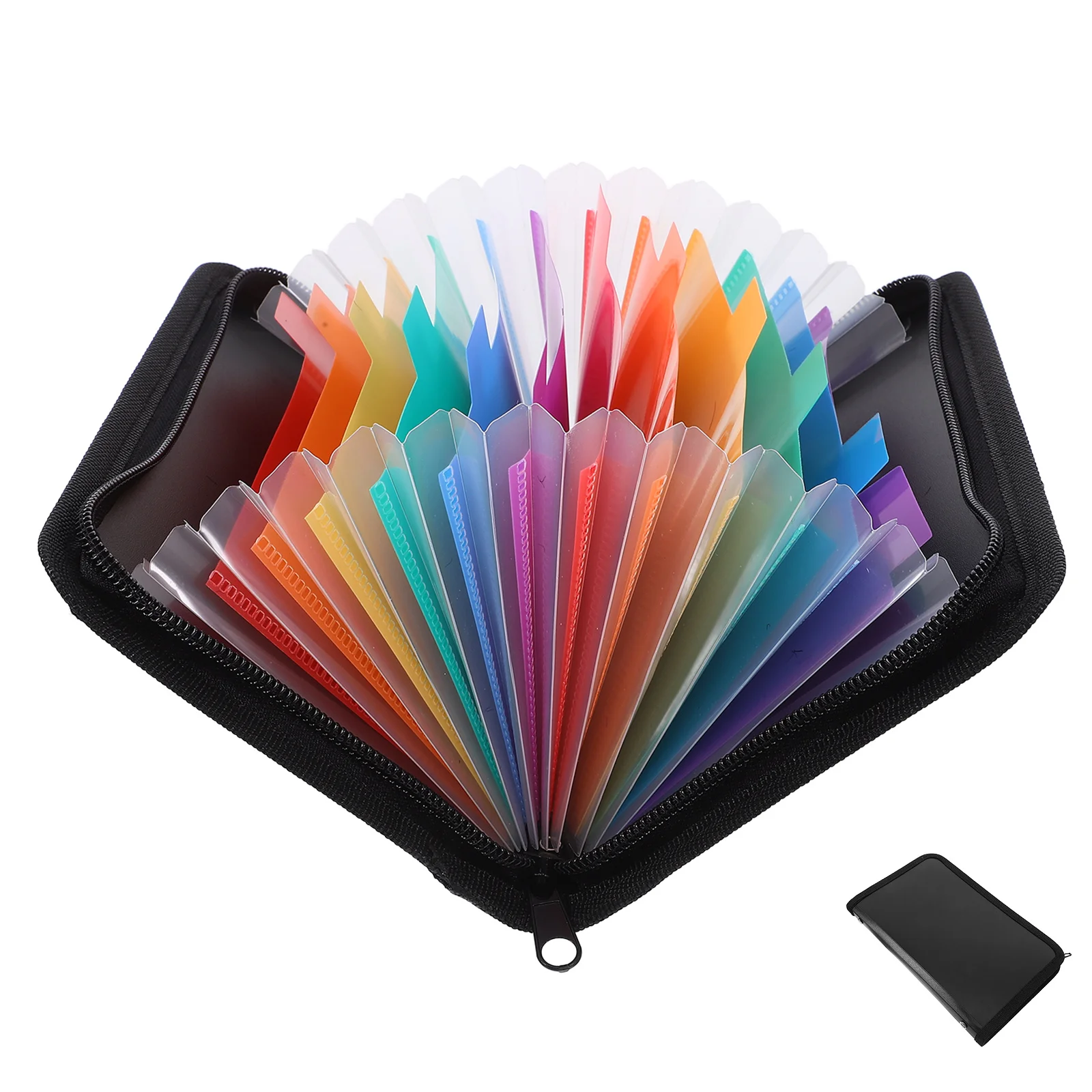 แฟ้มเก็บเอกสารพลาสติกแบบขยายได้หลายชั้น ความจุขนาดใหญ่ พกพาสะดวก สำหรับจัดเก็บเอกสารสำนักงาน