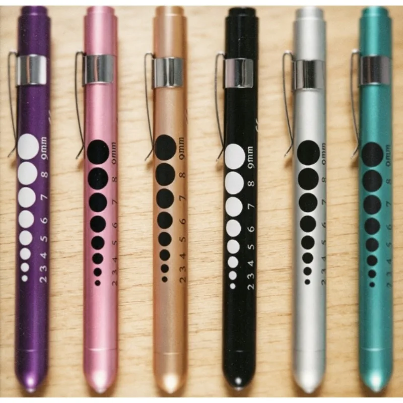 Aluminum Alloy Doctor Pen Light LED Pocket Torch for Pupil Exam Clinic gadget