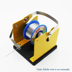 Solder Reel Stand (Solder Roll Not Included) Solder Dispenser Reel Stand Holder Soldering Wire Spool for Soldering Width 72mm