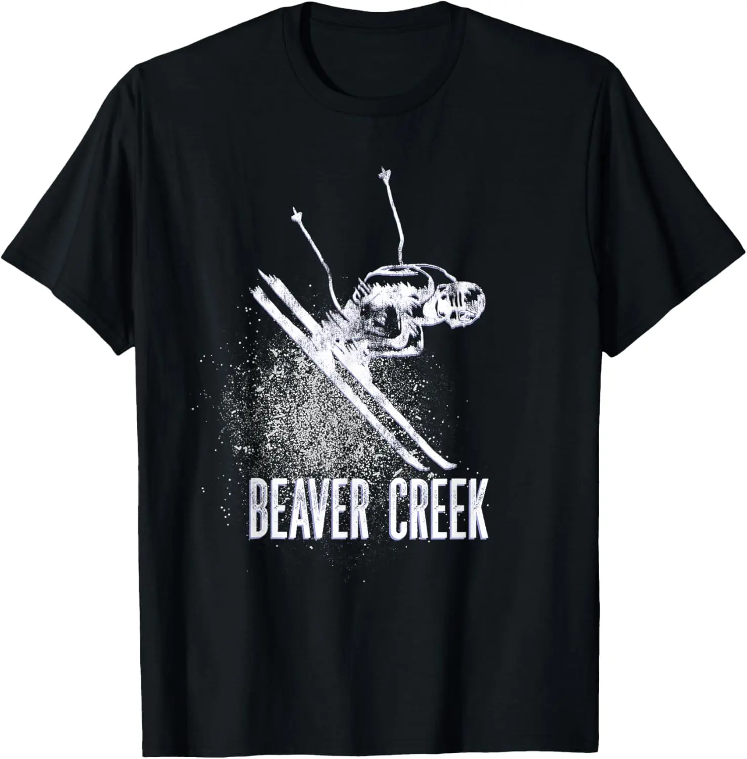 

Beaver Creek CO Ski Resort Retro Vintage Downhill Skier T-Shirt