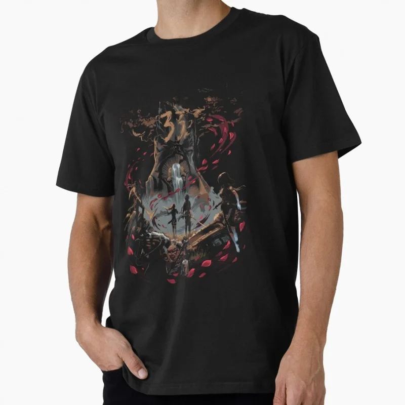 

Facing the Paintress Clair Obscur Expedition 33 Gift Clothes for gamer Men's Short Sleeve Graphic Clothes All size tops S-6XL