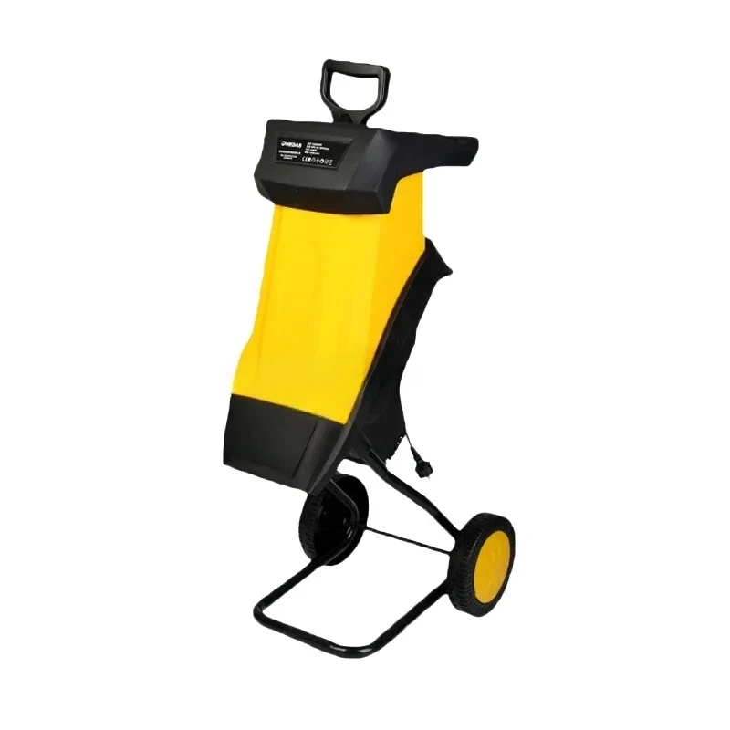 2500W Electric Branch Shredder 220V Small Home Garden Tree Branch Shredder High Power Wood Chipper Leaves Trees