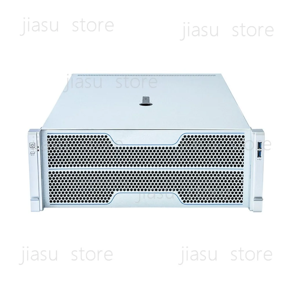 4U530 rack deep learning artificial intelligence AI computing redundant power supply 4GPU server chassis ALEO