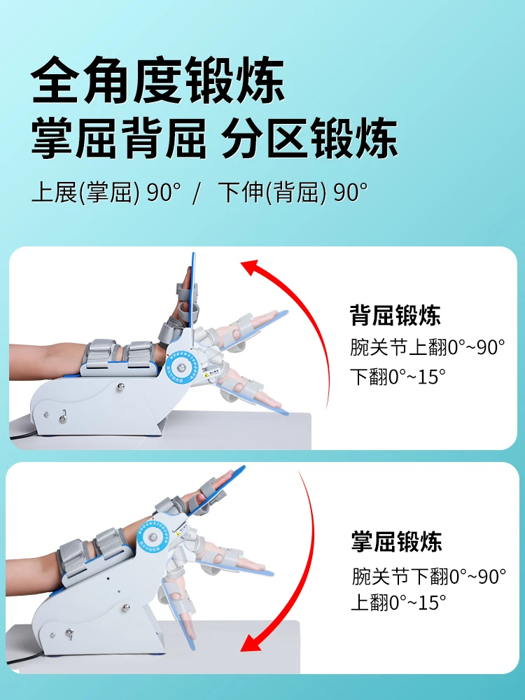 Wrist Joint Rehabilitation Training Equipment Finger Wrist Bending and Extension Radius Bending and Straightening Tensioner