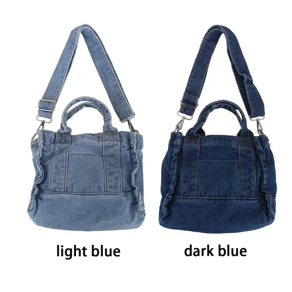 South Korea Summer Version Denim Bag Single Shoulder Crossbody Bag Japanese Style Chic Casual All-match Ladies Handbag Cloth Bag