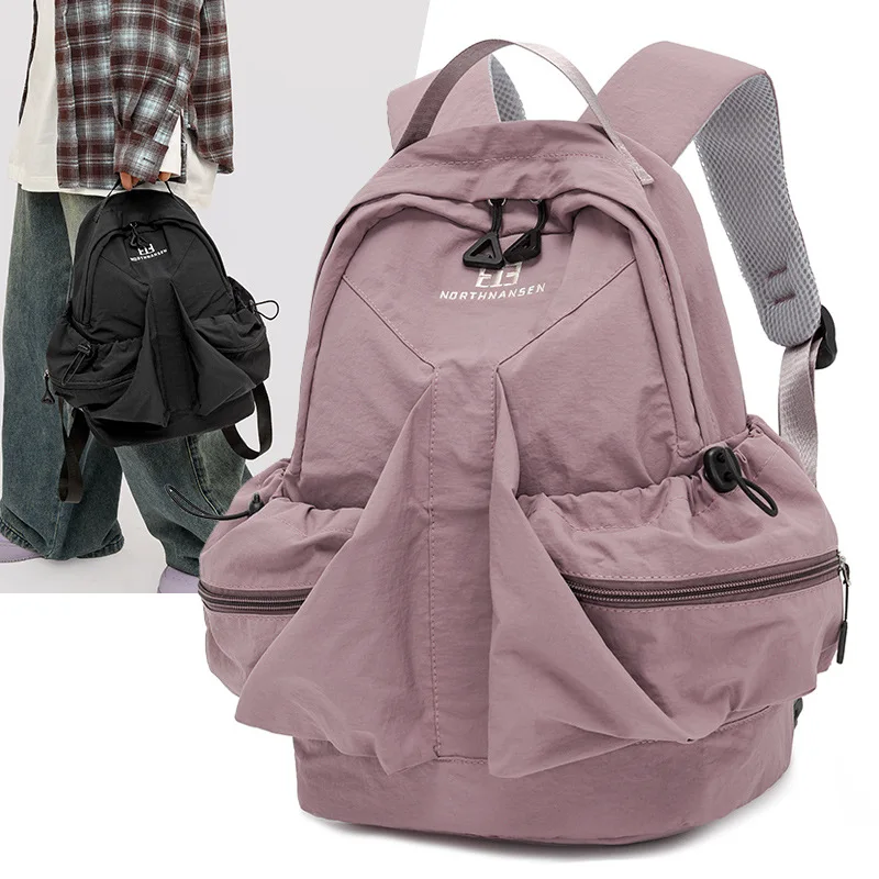 New Female Fashion Lady High Capacity Waterproof College Backpack Trendy Girls Laptop School Bags Cute Girl Travel Book Bag