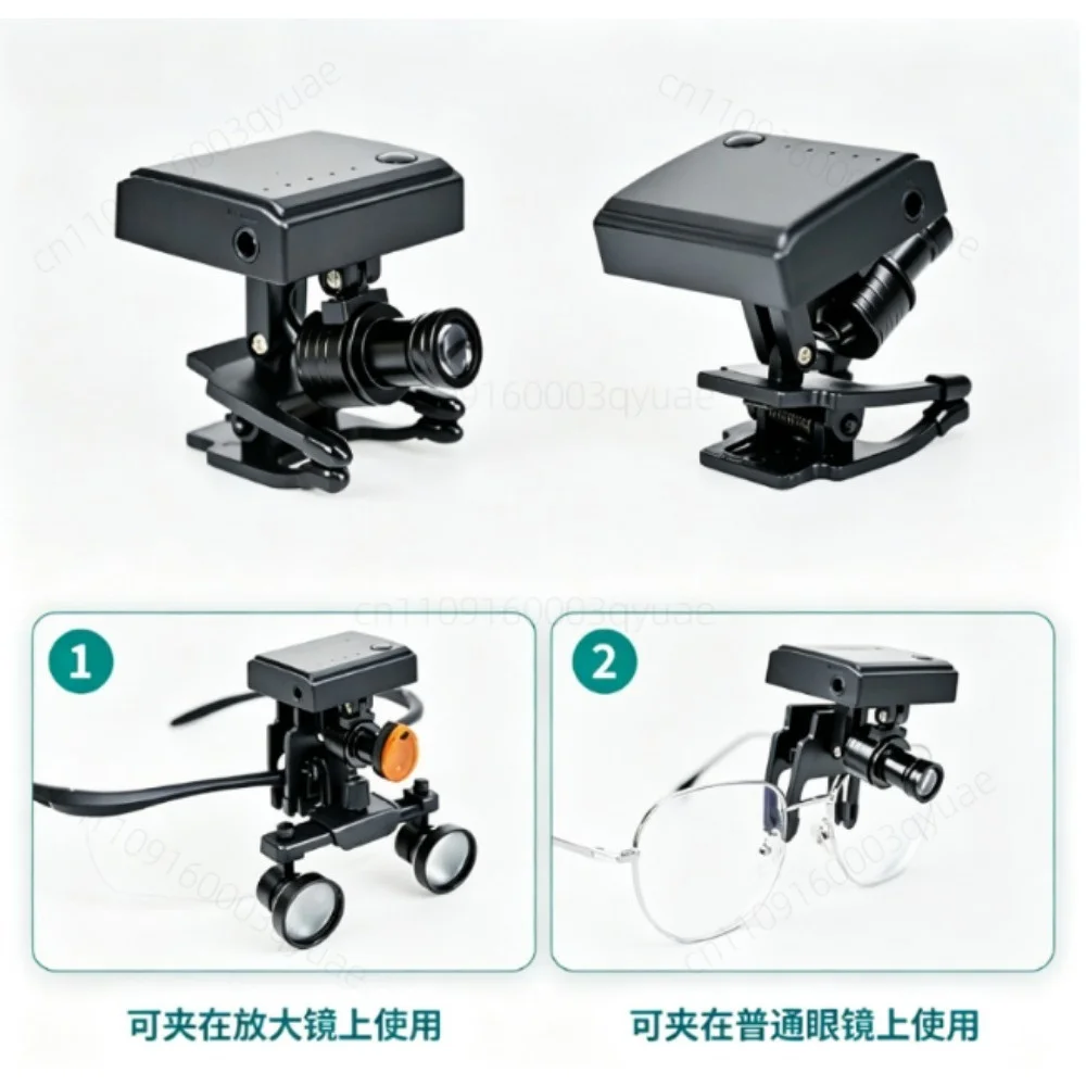 Wireless Clip LED Magnifying Headlight With Strong Focus Light