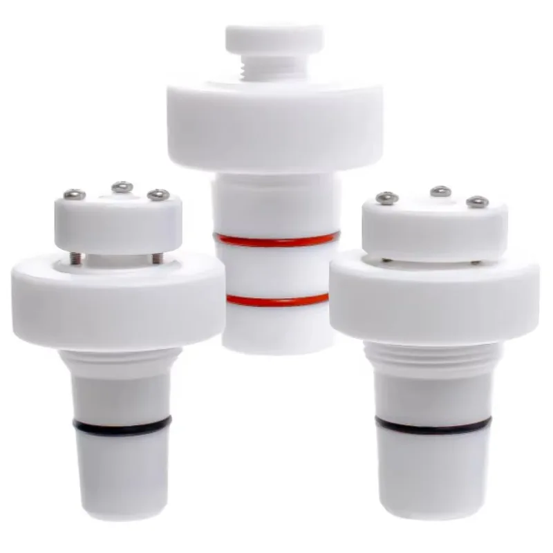 Ex-Lab PTFE Stirring Plug Screw Double Bearing PTFE Stirring Plug Double Seal Type Port Size #24/#29/# 34