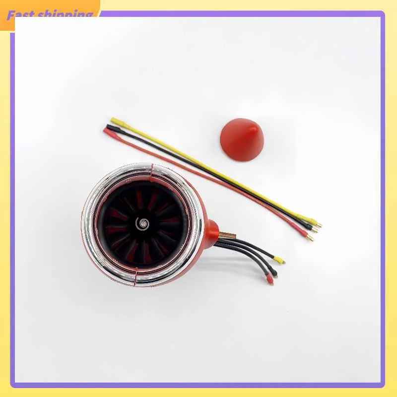 

Модель Xfly, 50 мм, 12 лопастей, Edf, 2627-Kv4600, канальный вентилятор, канальная кабина двигателя Nacelle