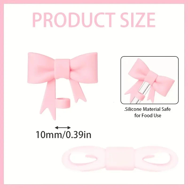 9pcs Accessories for 40oz Stanley Tumbler Cup 3pcs Spill Proof Stopper 1pc 10mm Straw Cover Cap for Decoration