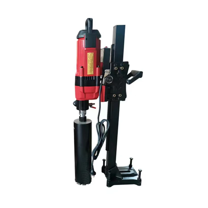 

Clearance Sales Portable Vertical Concrete Core Drill With Stand Drill Bits Wet Dry Machine Profession Torque Core