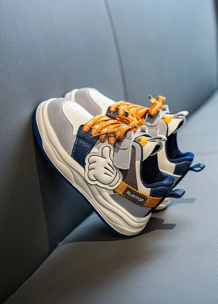 Atmungsaktive Freizeitschuhe für Kinder, Jungen und Mädchen, rutschfest, leicht, flexibel, bequemes Design, Turnschuhe für Kinder, Outdoor-Spielschuhe – Detail 8