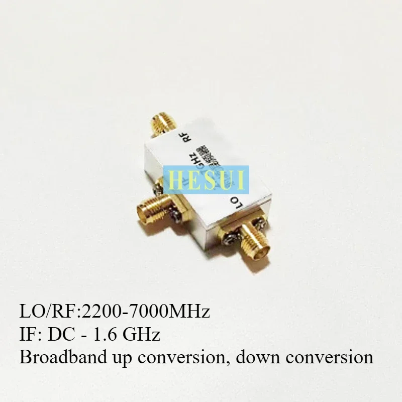 2.2-7 GHz RF Mixer Up Converter Down Converter C-Band Frequency Conversion