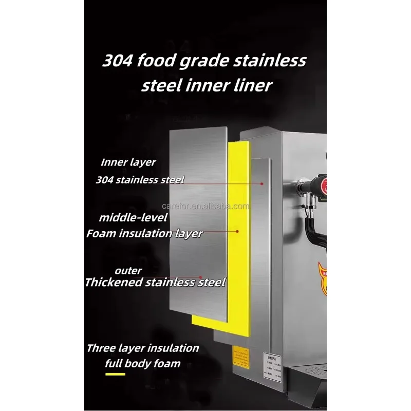 Intelligent Milk Frother Machine New Powerful Electric Milk Frother Steamer for Cafe