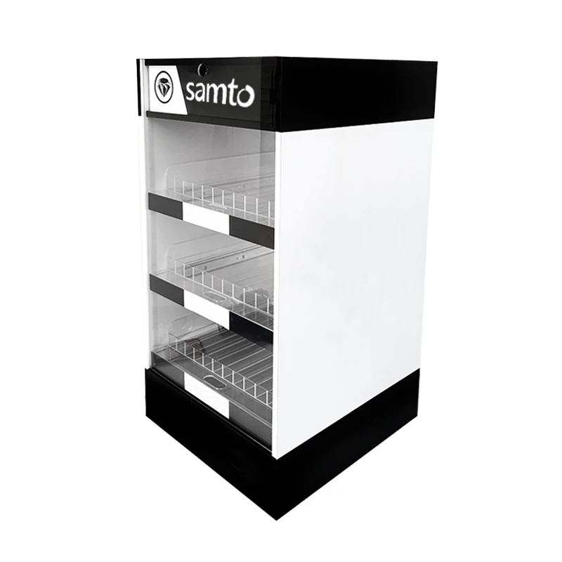 custom.Factory Custom Led Light Rack Smokeless Displays Cabinet