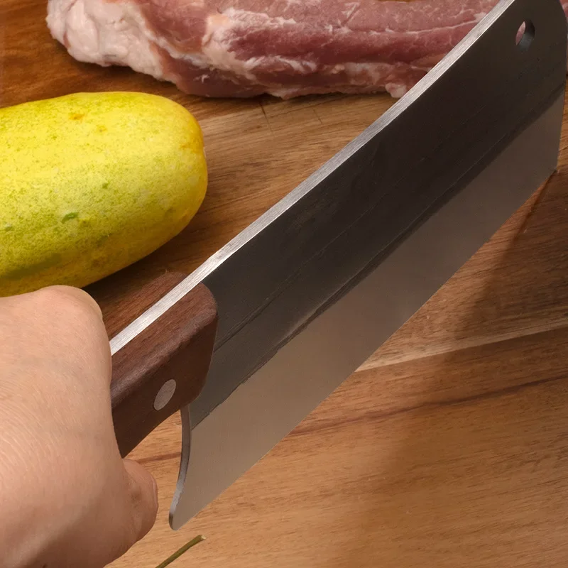 صلابة عالية سكين المطبخ الصيني 4Cr14mov الساطور سكين الجزار تقطيع تقطيع السكاكين اليدوية تزوير شفرة السكاكين #4
