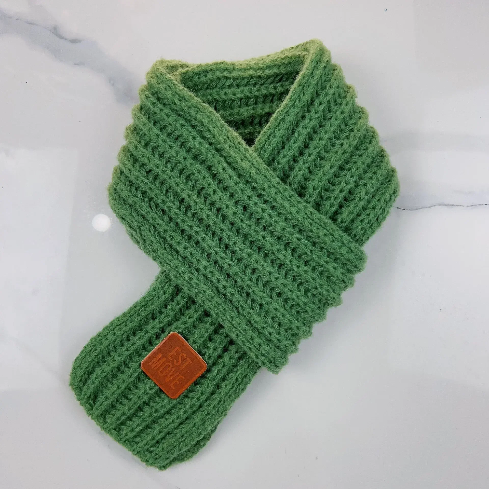 NEW Winter Knitted Scarf for Kids Boys Girls Fashion Warm Scarf Children Neck Warmer Wrap Soft Baby Shawls Winter Baby Clothing