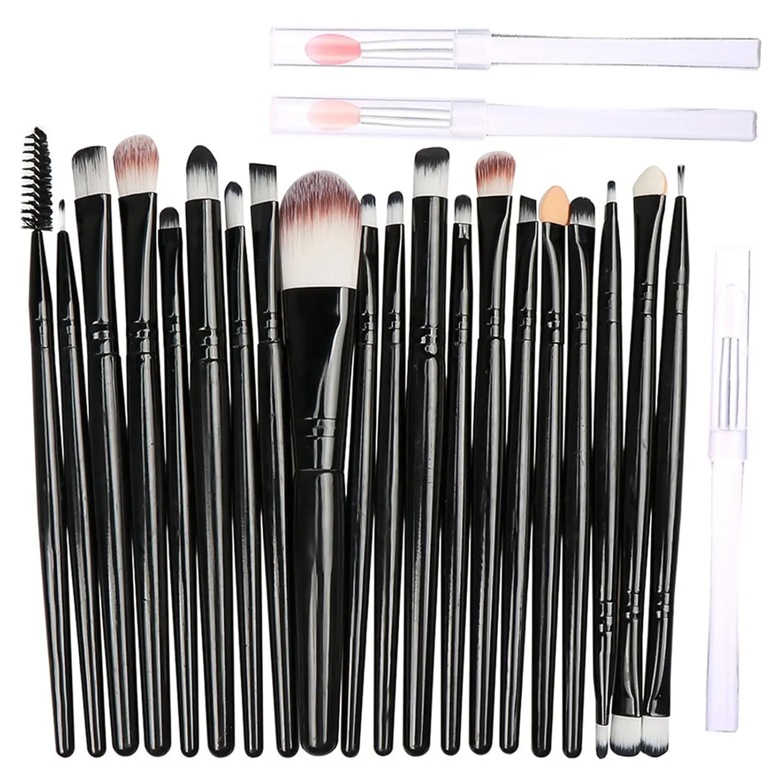 23pcs Makeup Brush Set Soft Hair Lightweight Cosmetics Brushes for Beginner Foundation Powder Concealers Eye shadows Tools