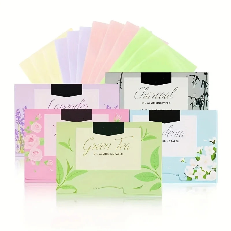 

100/500 шт. портативных матирующих салфеток для всех типов кожи