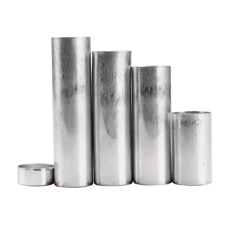 

50Pcs Dental Invisible Denture Aluminum Tube/Bucket 25mm Oral Cavity Lab Nursing Repair Accessories Denture Material Tools