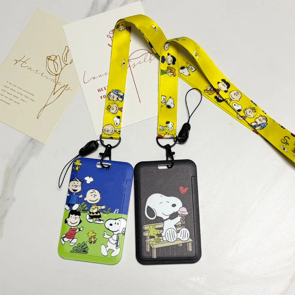 Anime Characters Card Holder Lanyards Keys Neck Strap Card Badge Keychain ID Credit Bus Card Cover Hang Rope Lariat Lanyard view 4
