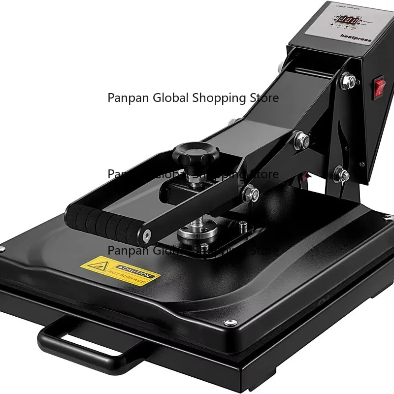 

Customized Black Manual High Pressure Heat Press Machine Convenient Pneumatic Drive Conforms European American Standards New