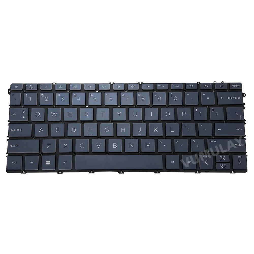 US Backlit Keyboard for HP ENVY X360 13-BF 13-BF0013DX 13-bf0007nw 13-bf0500sa 13-BF0010TU TPN-C161 SG-B0720 Blue