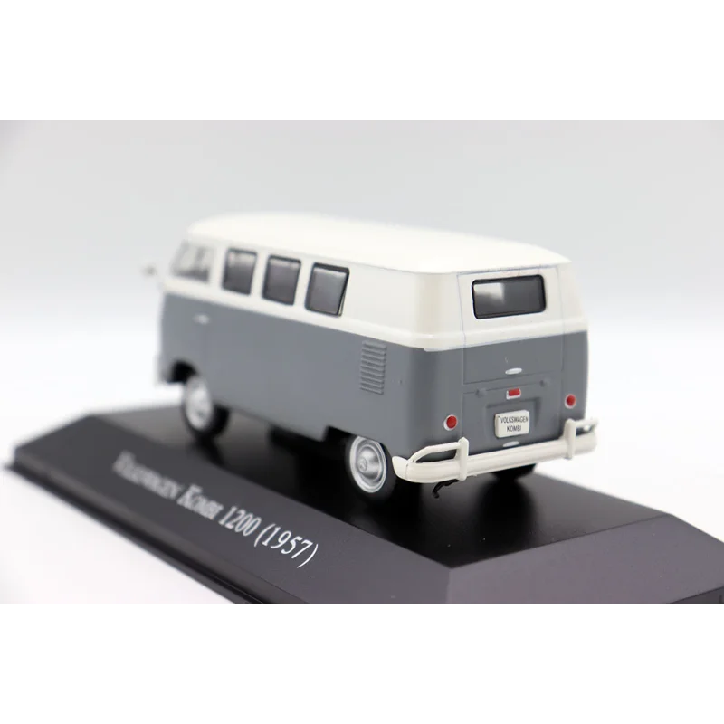 Diecast 1/43 Scale VW Van Alloy Car Model Collectible Toy Gift Souvenir Display Ornament