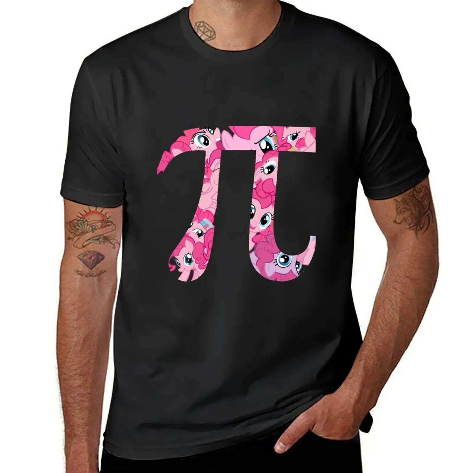 pinkie pi T-Shirt quick drying Short sleeve tee funnys mens t shirt