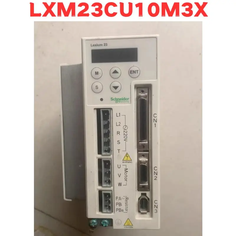 

Second-hand LXM23CU10M3X Servo Drive Tested OK