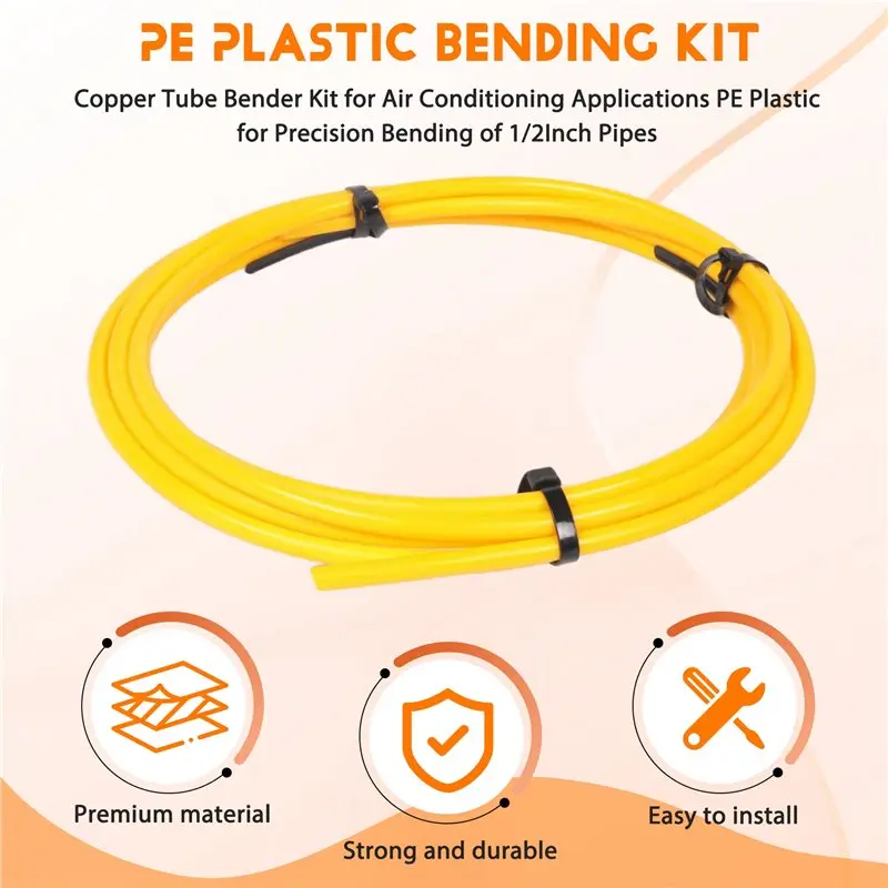 B50C Copper Tube Bender Kit For Air Conditioning Applications PE Plastic For Precision Bending
