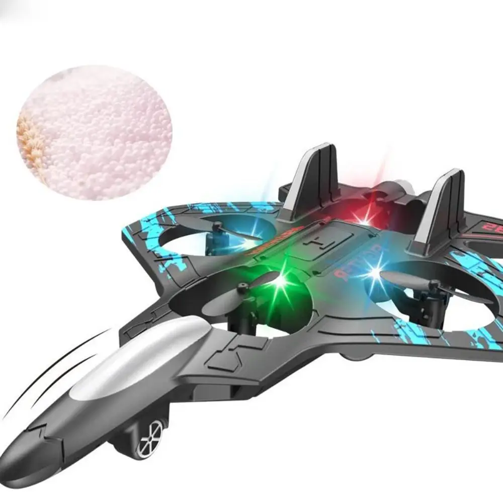 

EPP Foam Remote Control Foam Fighter Gravity Sensing Rechargeable Glider Flying Helicopter 2.4G Stunt Durable