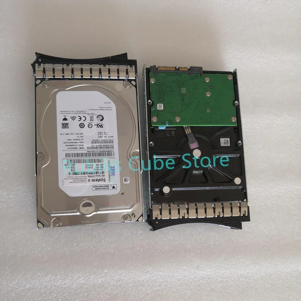 For IBM Server Hard Disk X3650M4 M5 81Y9791 81Y9790 1T 7.2K SATA 3.5