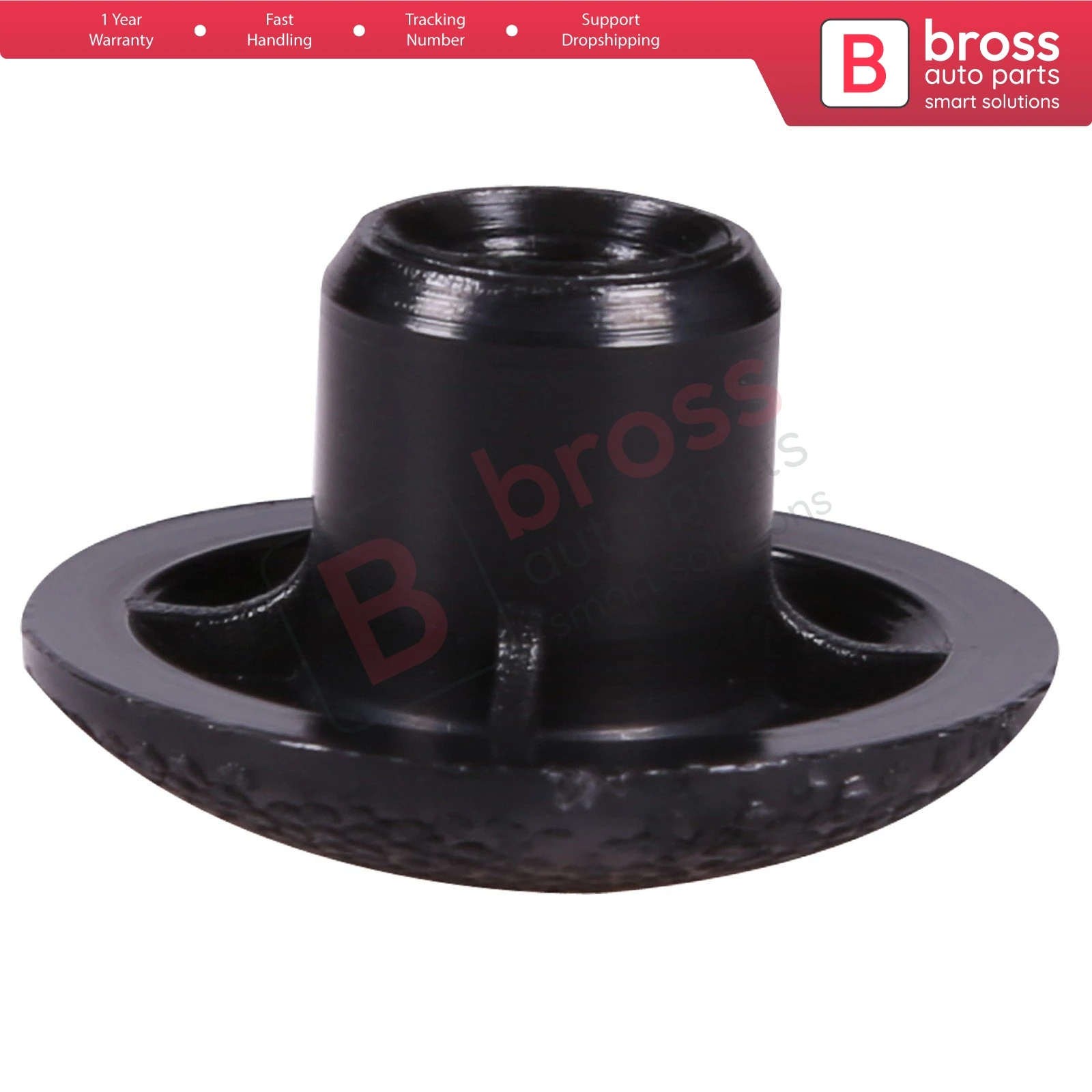 Bross Auto Parts BCF475 10 Pieces Screw Nut, Bumper Push Back for Opel: 1404960