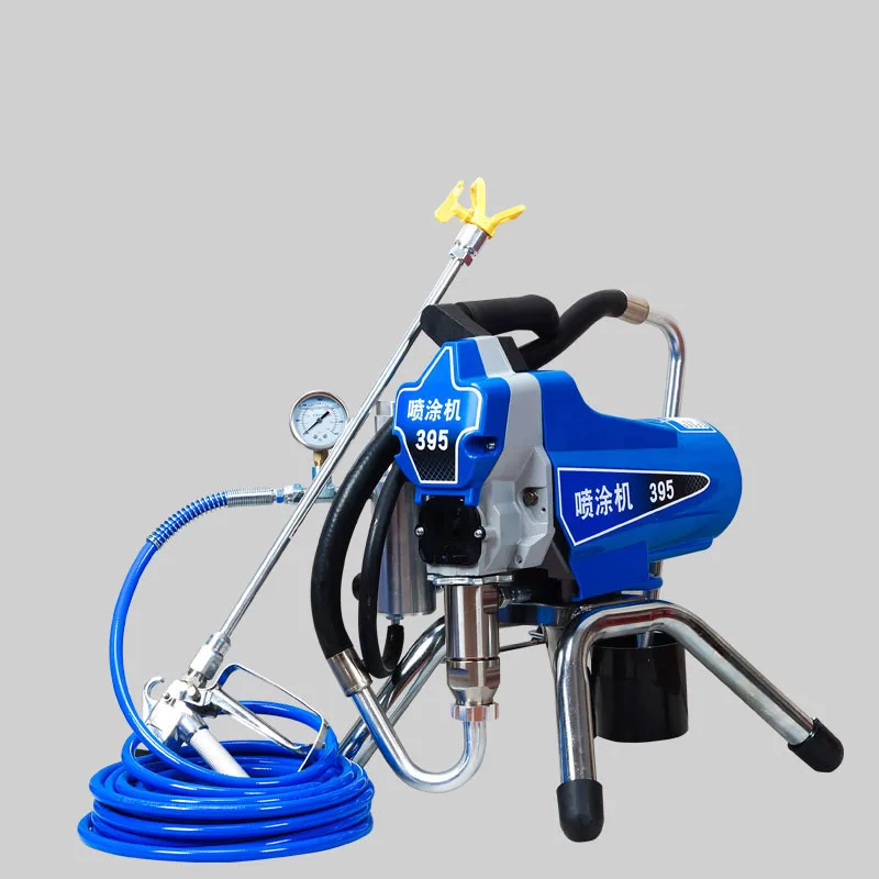 

220V 3000PSI Electric Airless Spray Machine Piston Pump Spray Gun 2.5L/min 2200W Paint Sprayer 395 Painting Machine Tool