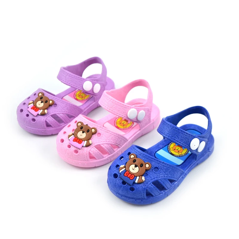 Kids Slippers For Home Summer Girls Boys Children Clogs  Non Slip Soft Sole Baby Toddler Carton Beach Sandals