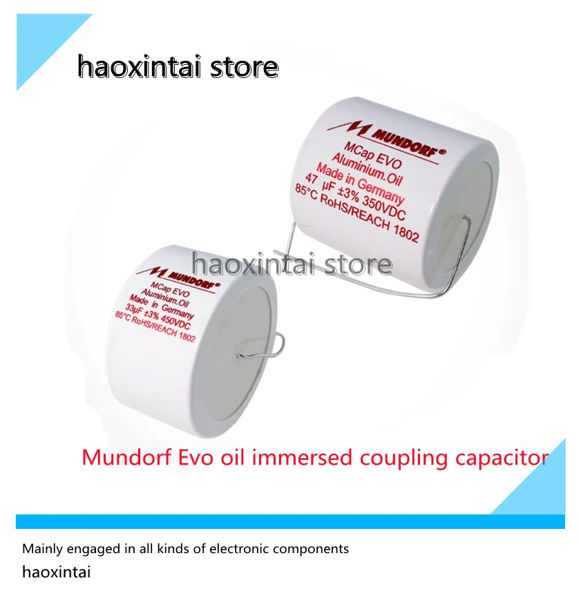 

1PCS Germany imports Mundorf Mcap EVO oil 350V 450V 650V audio oil immersion coupling divider capacitor