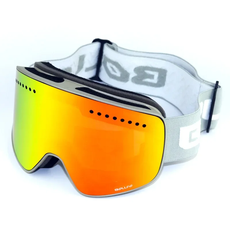 Camadas duplas Anti-Fog Ski Goggles, Óculos de Snowboard, Óculos Snowmobile, Esporte ao ar livre, Googles, Novo, 2024