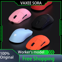 NINJUTSO X VAXEE SORA Wireless Mouse 4K PAW3950 Lightweight Gaming Mouse Long Battery Life E-sports Pc Gaming Accessories Laptop