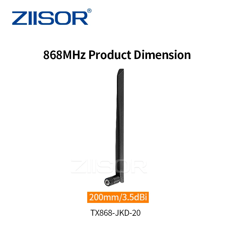 LoRa-Antena de 868 MHz para comunicación Meshtastic SMA macho, 3.5dBi, 868 MHz, Internet, Wifi, VSWR baja para LoRaWan