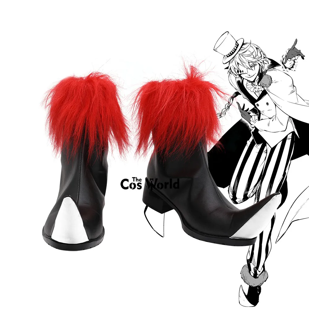 Bungo Stray Dogs Nikolai Gogol Customize Anime Cosplay Shoes Boots