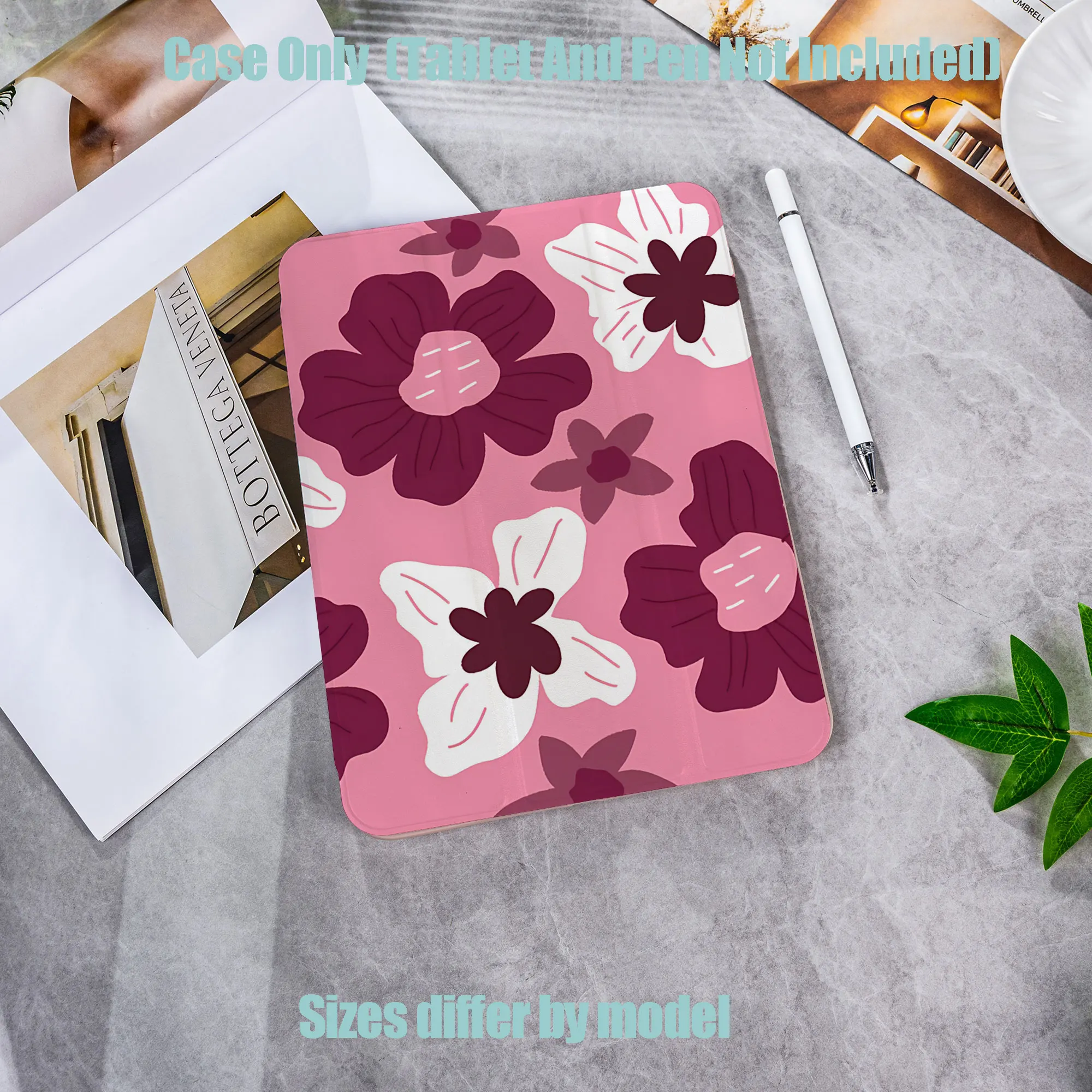 Shockproof TPU Tablet Protective Case with Pencil Holder Auto Sleep Wake for Apple /Samsung/Xiaomi/Redmi/Huawei/Honor