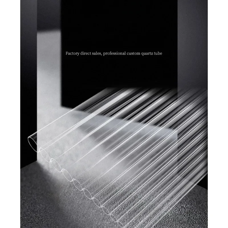 

1200 Degrees Quartz Glass Tube Customized for Scientific Research Lab