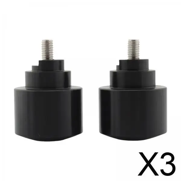 

Universal Motorcycle Handlebar Grip End Caps Black Aluminum Alloy Bar Ends for Honda CBR 600 1000RR