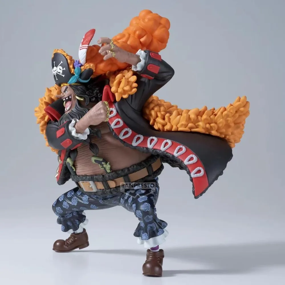 

BANPESTO One Piece BATTLE RECORD COLLECTION BRC Marshall D Teach BANDAI Аниме Фигурка Модель Игрушки Настольная коллекция Подарки