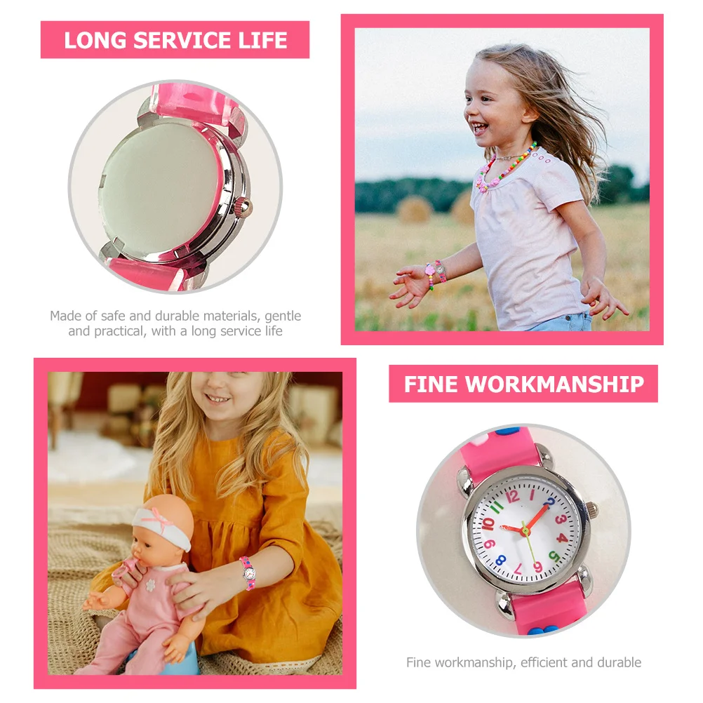 Cartoon Watch Silicone Wristwatch Adjustable Waterproof For Useful Decorative Watch