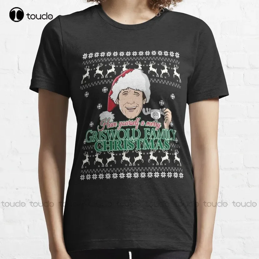 Have Yourself A Merry Griswold Family Christmas National Lampoons Christmas Vacation Clark Griswold T-Shirt Shirt Men Xs-5Xl New