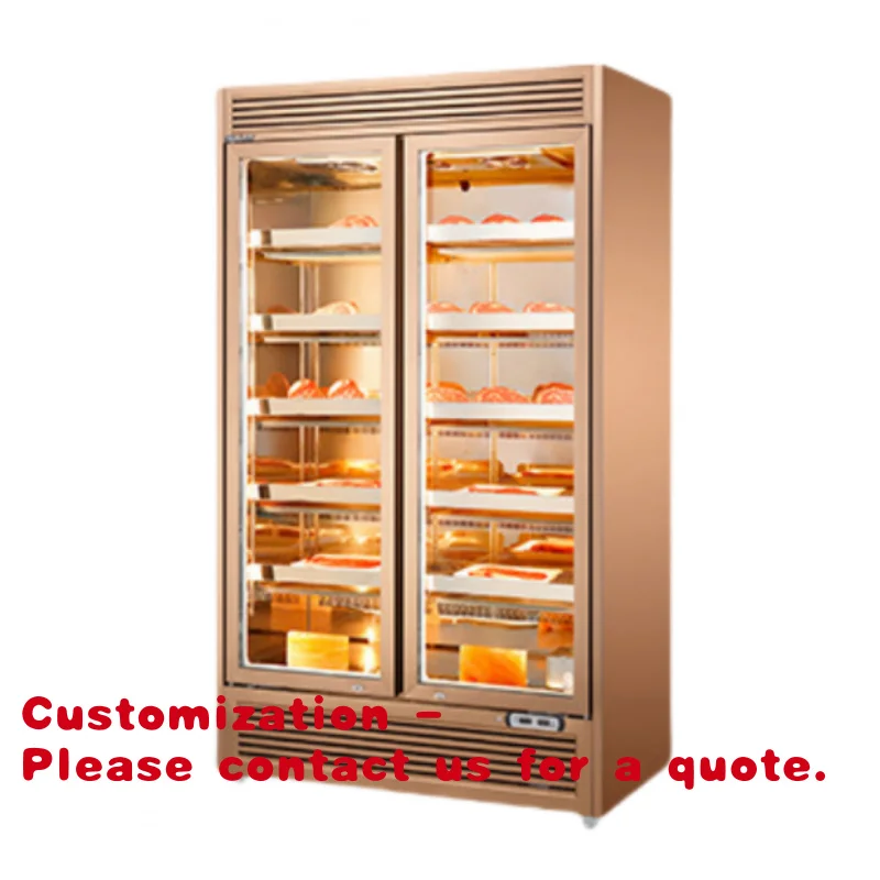 

Customize.Single-Temperature Dry Age Fridge Beef Steak Sausage Meat Storage Double Door Fridge Freezer Restaurant Kitche