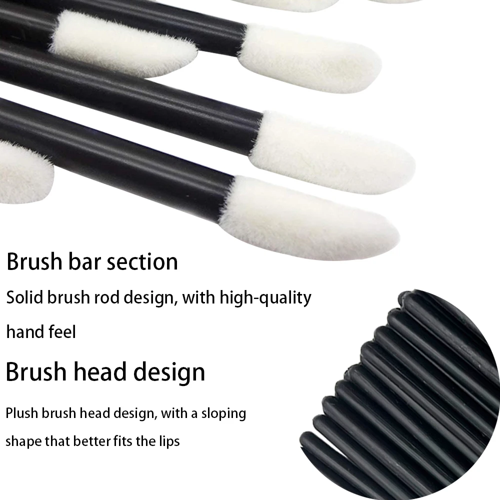 Groothandel 50/300 Stuks Wegwerp Lip Borstels Wimper Borstel Lipgloss Applicators Voor Lippenstift Wands Make-Up Beauty Tool