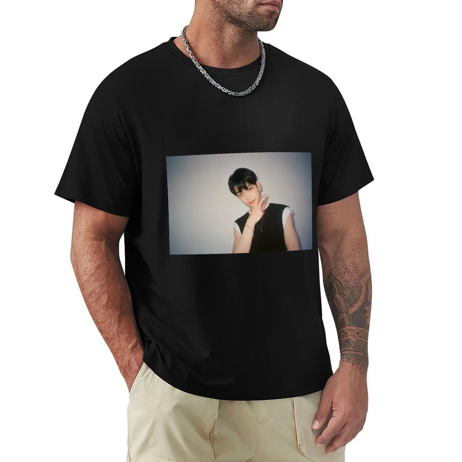 

TXT Soobin T-Shirt T-shirts oversize plus size clothes summer clothes Funny t-shirt mens graphic t-shirts pack